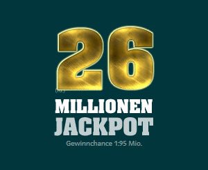 26 Millionen Euro im Eurojackpot