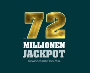 72 Millionen Euro im Eurojackpot